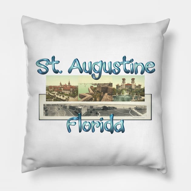 St. Augustine Pillow by teepossible