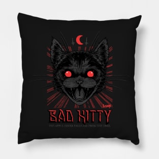 Bad Kitty Pillow