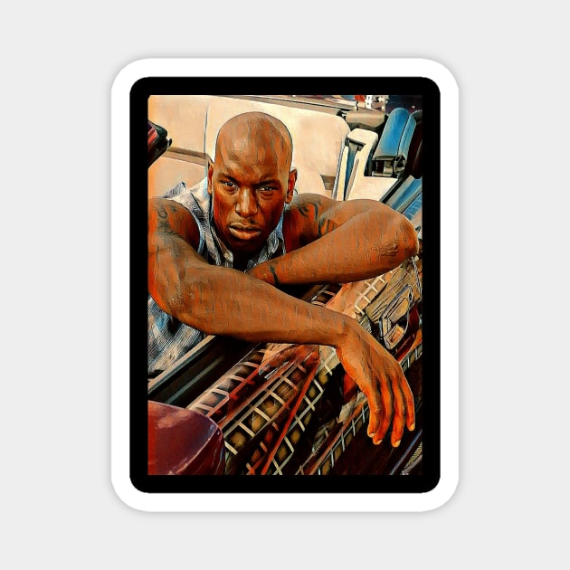 Tyrese Gibson Magnet by d1a2n3i4l5
