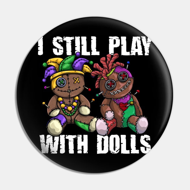 Voodoo Doll Halloween Pin by KAWAIITEE