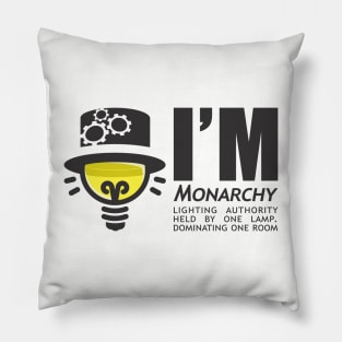 Monarchy Bulb Lighting Authority Pillow