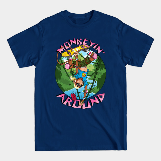 Discover Monkeyin' Around - 80s - T-Shirt