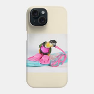 Paddle Boarding Birb Phone Case