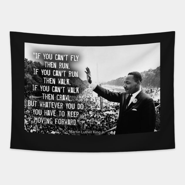 martin luther king jr. Tapestry by Misfit04