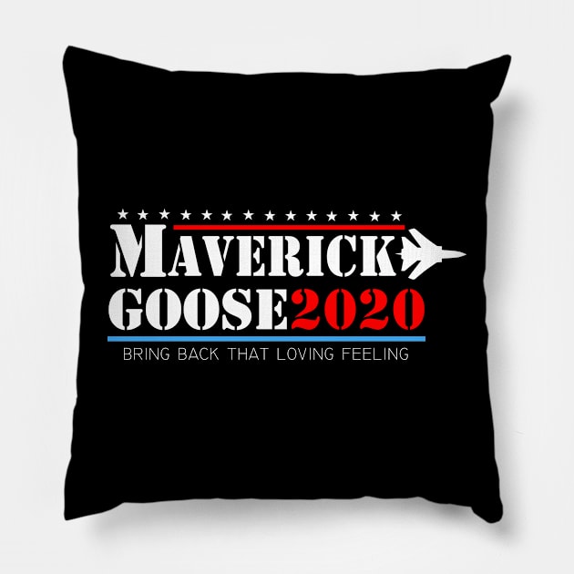 Maverick Goose 2020 Pillow by inkstyl