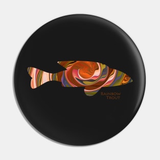 Rainbow Trout Pin