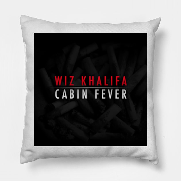 Scarlxrd Cabin Fever Album Cover Pillow by Ahana Hilenz