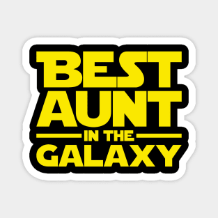 Best Aunt In The Galaxy Magnet