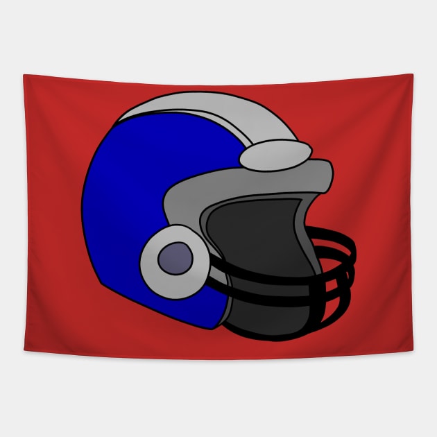 Football Helmet Tapestry by saradaboru