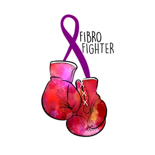 Fibro Fighter (black font) T-Shirt