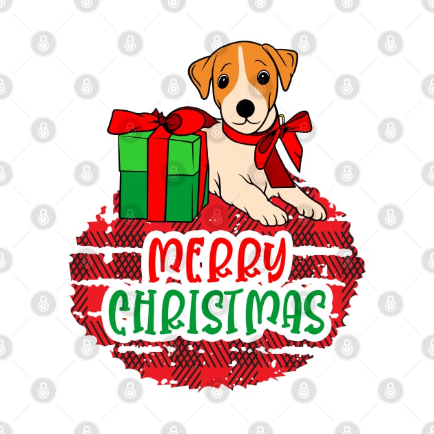 Merry Christmas - Funny Christmas With Dogs by AS Shirts