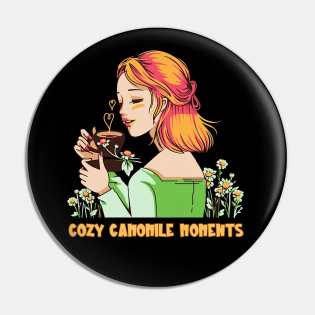 Camomile Tea Cozy Camomile Moments Pin by Piggy Boxer