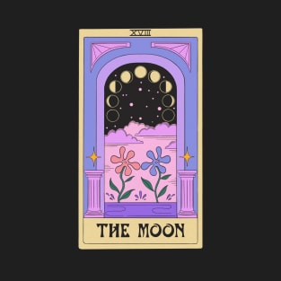 The Moon Tarot Card T-Shirt