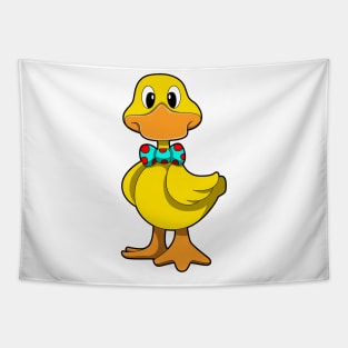 Duck with Tie Tapestry