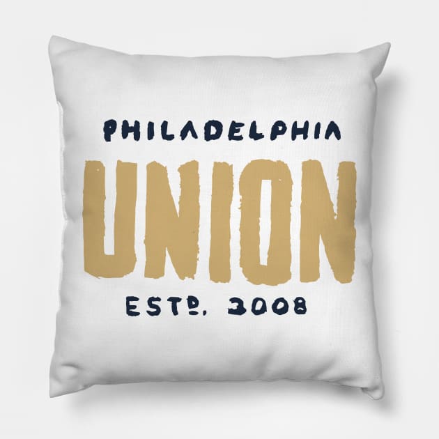 Philadelphia Unioooon 03 Pillow by Very Simple Graph