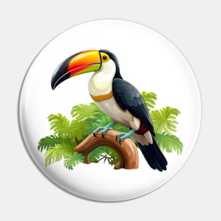 Toco Toucan Pin