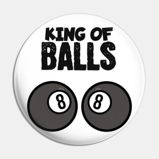 King of balls Pin