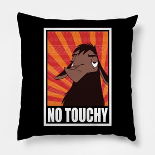 No Touchy Pillow