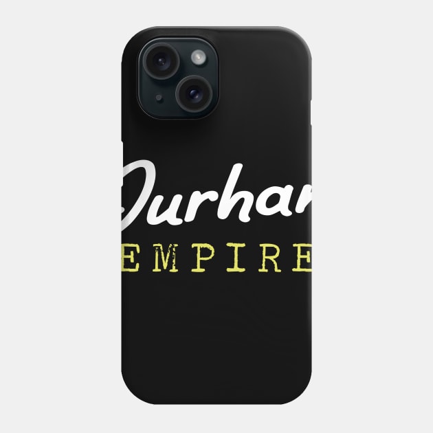 Durham Empire England Souvenir Phone Case by skaterly