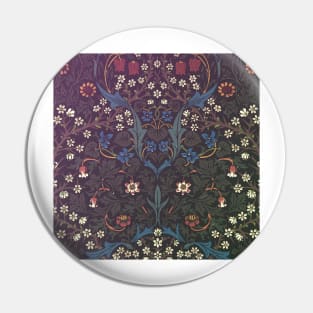 William Morris Blackthorn - vintage tones Pin