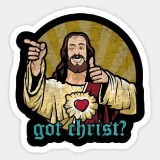 Jesus Giving A Thumb up Sticker Jesus Christ Decal Kiss-cut