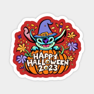 Halloween Stitch Magnet