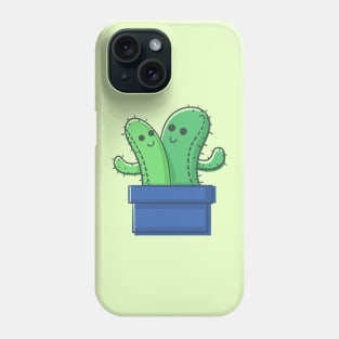 Cactus Family - The twins Phone Case