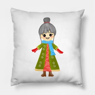 Cute little girl Pillow