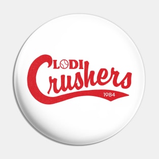 Defunct Lodi Crushers Baseball 1984 Pin