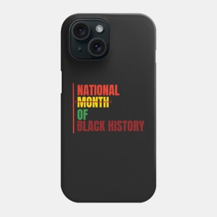 national month of Black History Phone Case