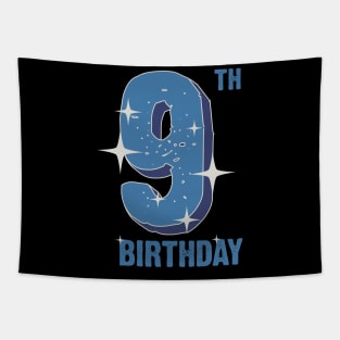 9th birthday for boys Tapestry