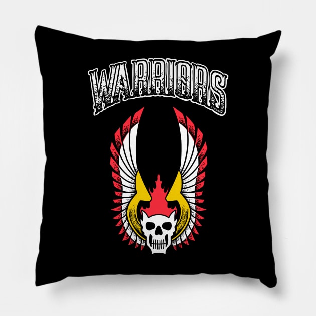 The Warriors Movie Pillow by littlepdraws