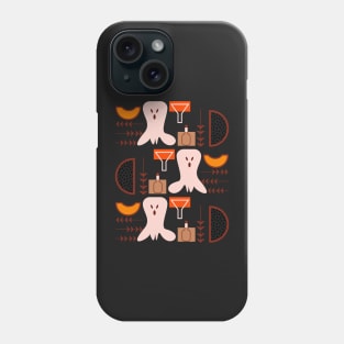 Retro spooky pattern Phone Case