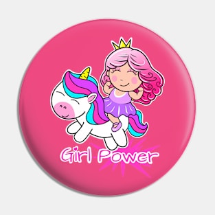 Girl Power, Fitness princess Pin