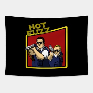 Here Come the FUZZ Tapestry