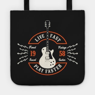 Live Fast Play Faster - LP Tote