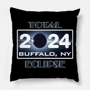 Eclipse Buffalo New York Total Solar Eclipse April 2024 Totality Pillow