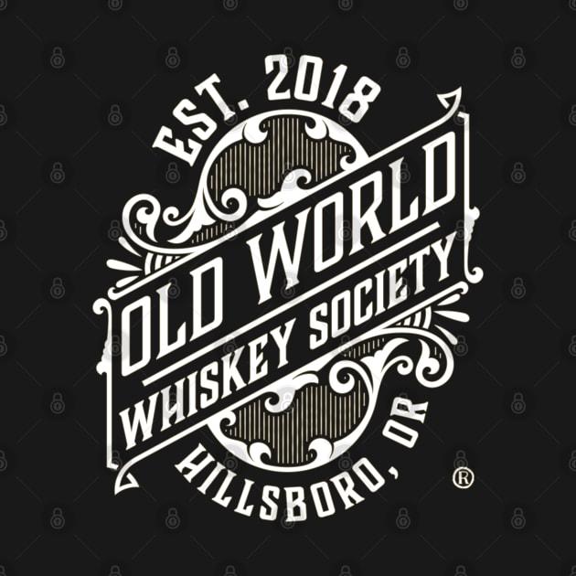 White logo, Hillsboro by Old World Whiskey Society