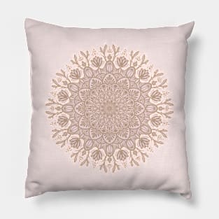 BEIGE MANDALA Pillow