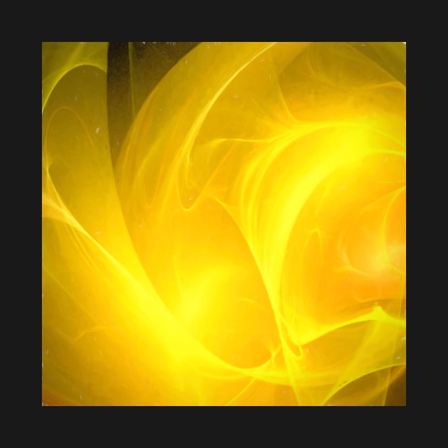 Yellow Fractal by jasminaseidl