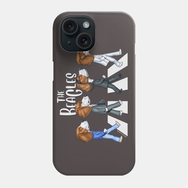 The Beagles ONE Phone Case by Danny Gordon Art