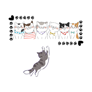 cats design T-Shirt