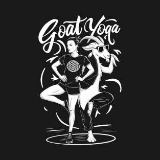 Goat Yoga With Goat T-Shirt