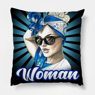 Never Underestimate The Power Of A Woman Born In March Pillow