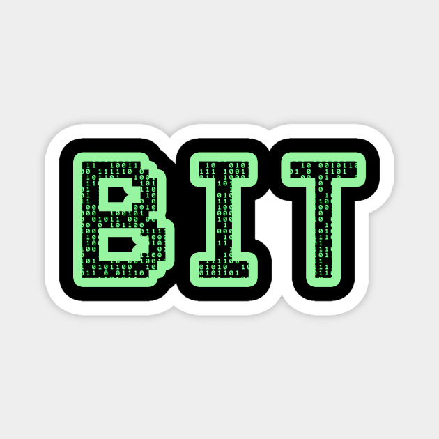 Bit IT design Magnet by Gaspar Avila