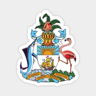 Bahamas Coat of Arms Magnet