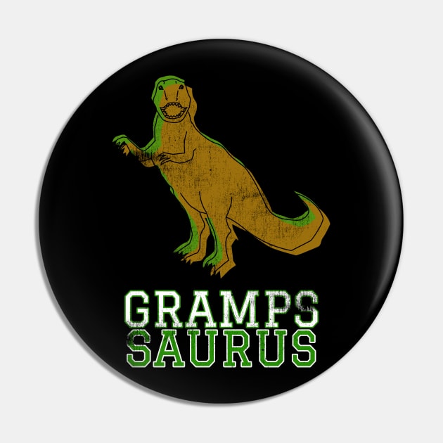 Gramps Saurus T Rex Distressed Green Design Gift Idea Dinosaur Grandpa Gifts Pin by joannejgg