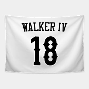 Lonnie Walker IV Brooklyn Basketball Tapestry