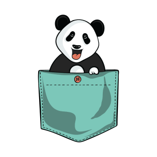 Panda Pocket T-Shirt