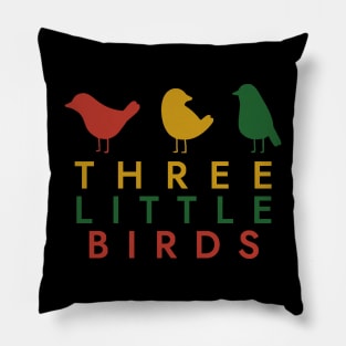 Three Little Birds Pillow